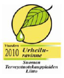 Tonalin<sup>®</sup> - Vuoden Urheiluravinne 2010